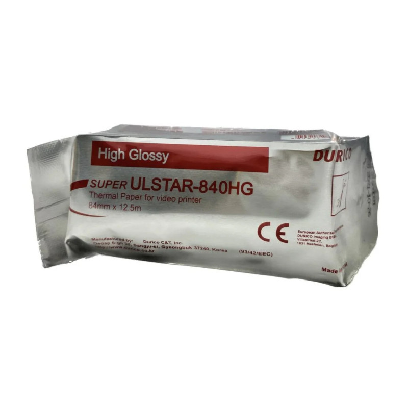 Papier do videoprintera Durico Ulstar 840HG – zamiennik SONY 84HG-Uromed Poland-Uromed-Poland