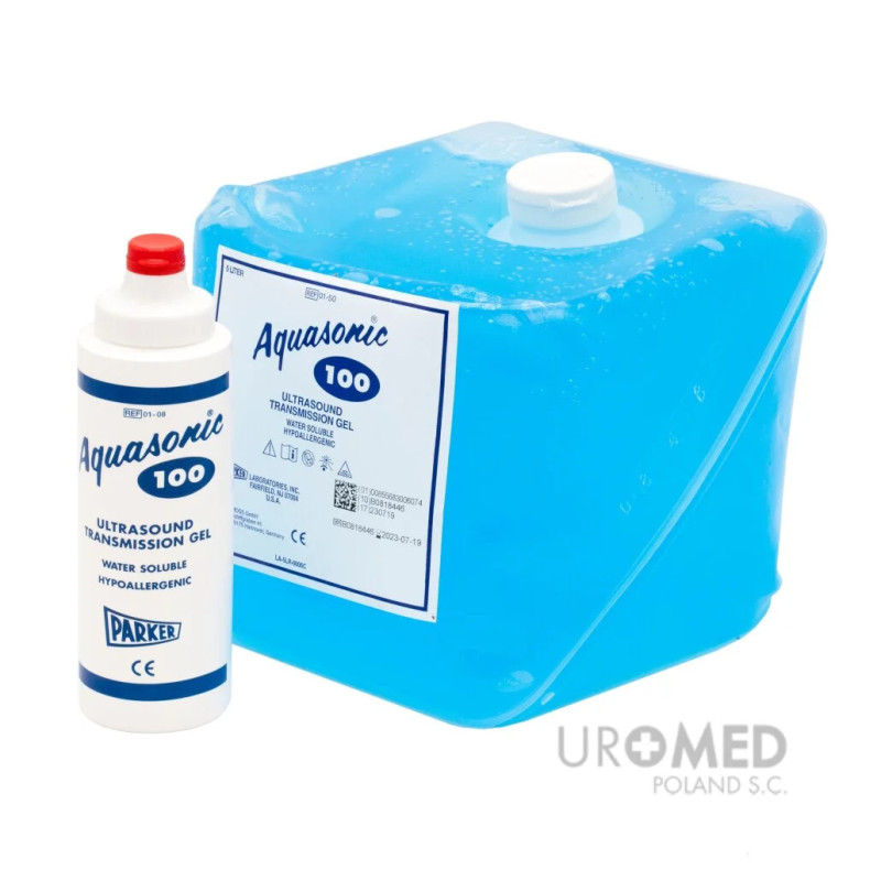 ŻEL DO USG AQUASONIC PARKER BLUE (niebieski) - Uromed Poland | Urom...
