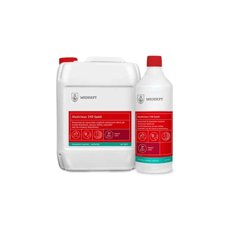 Koncentrat do mycia sanitariatów Mediclean 310 Sanit WIŚNIA - Chemi...