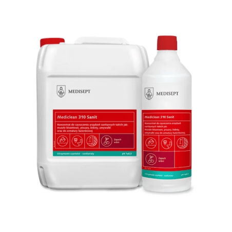Koncentrat do mycia sanitariatów Mediclean 310 Sanit WIŚNIA - Chemi...