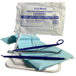 Zestaw diagnostyczny stomatologiczny 5-elementowy SoftMed - Uromed ...