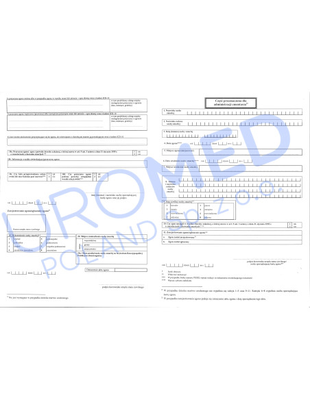 Karta zgonu formularz medyczny UROMED - Uromed Poland | Uromed Poland