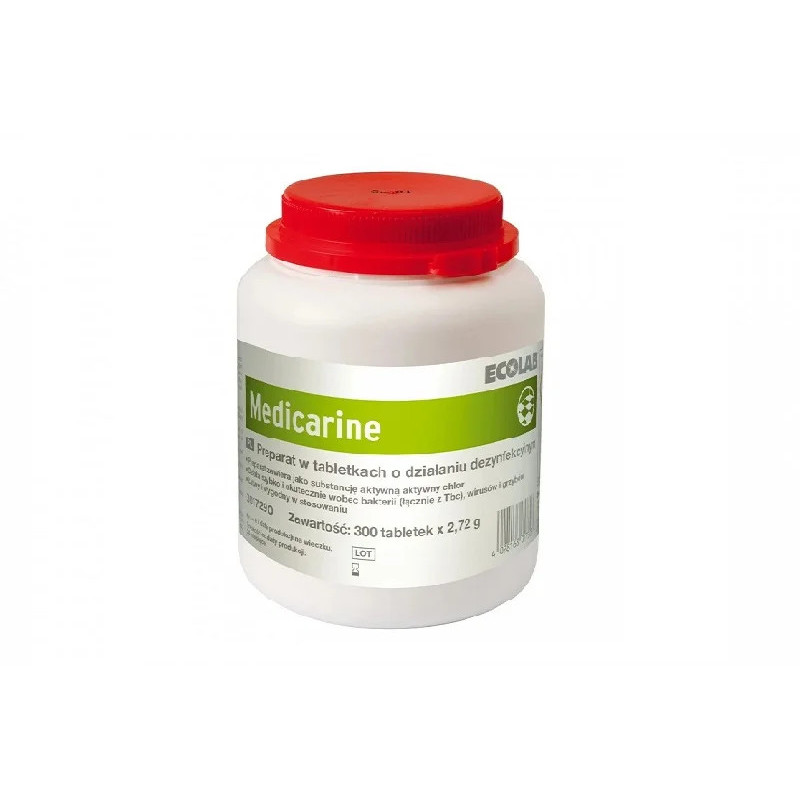 Medicarine tabletki do dezynfekcji 300 szt-Preparaty do dezynfekcji powierzchni-Uromed-Poland